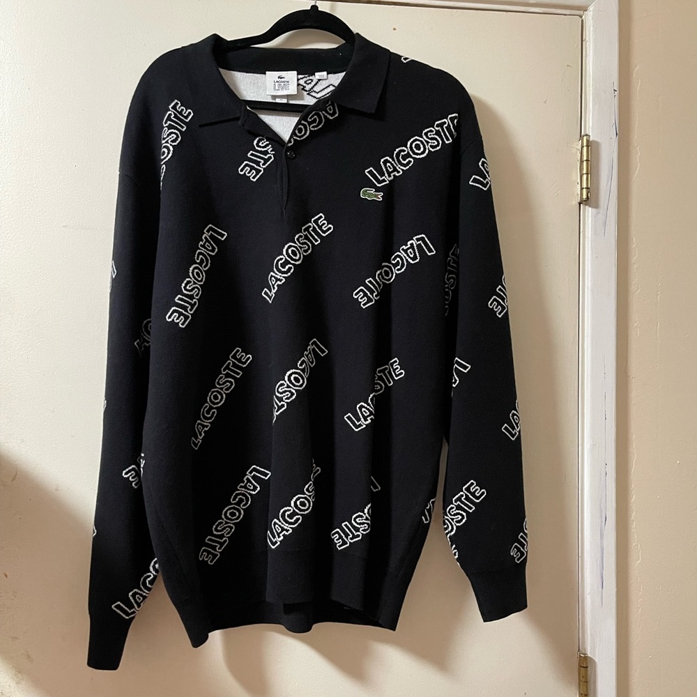Mens Lacoste sweater size XL